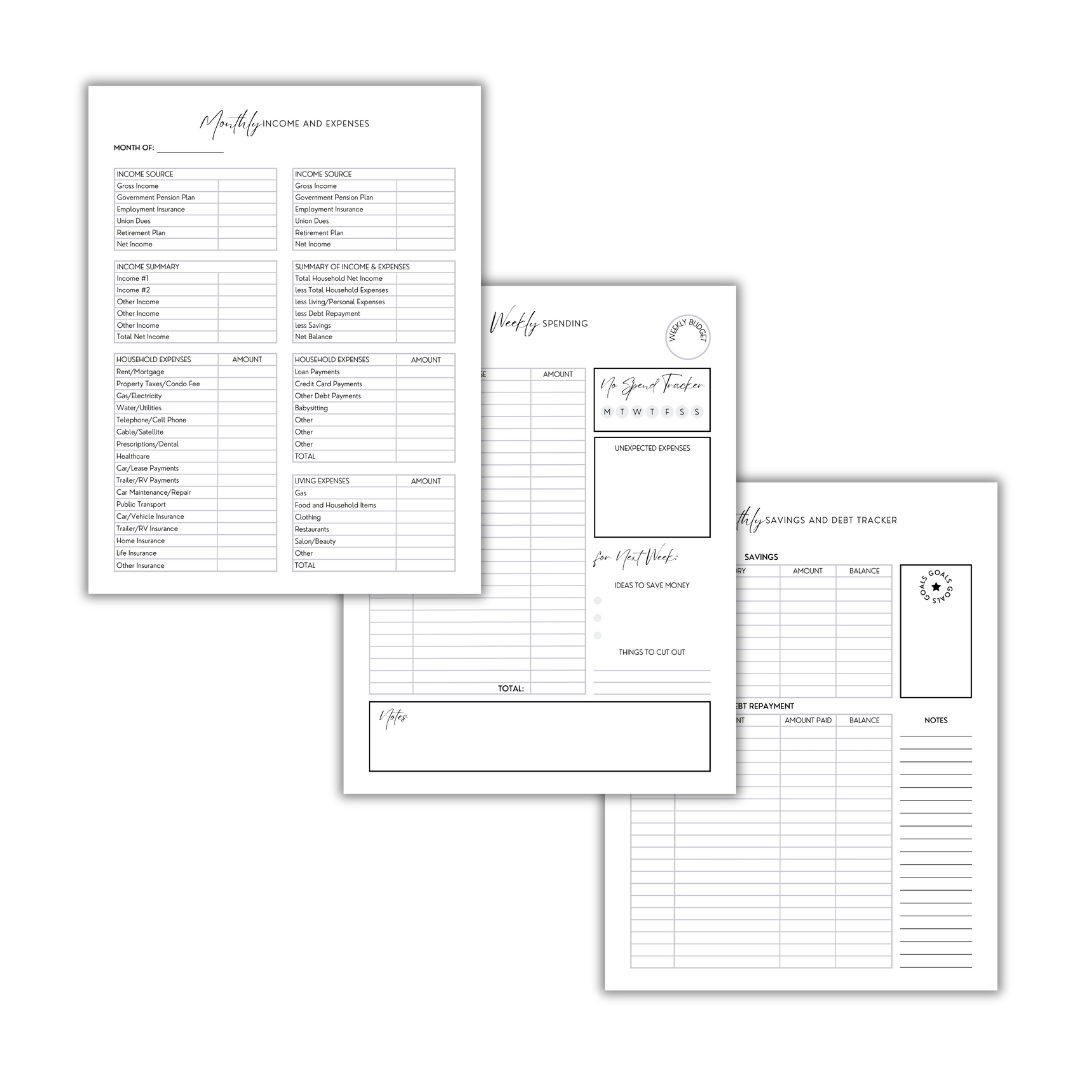 The Balanced Budget Planner